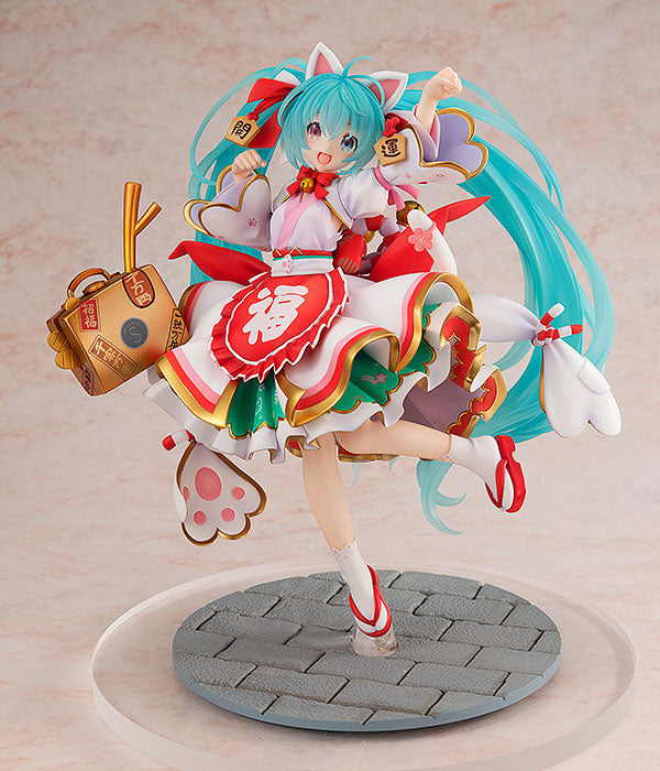 初音ミク 招きミクver. 1/7スケール 塗装済みフィギュア – SOOTANG