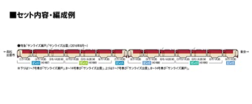 HO-9087 JR285系特急寝台電車（サンライズエクスプレス）基本セットＡ