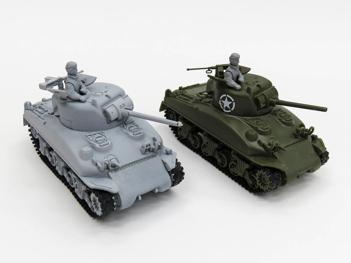 WALTERSONS(ウォルターソンズ) WW.II アメリカ軍 M4A1A(75) シャーマン 1944年8月 フランス 第3歩兵師団  1/72スケール 未塗装組立キット