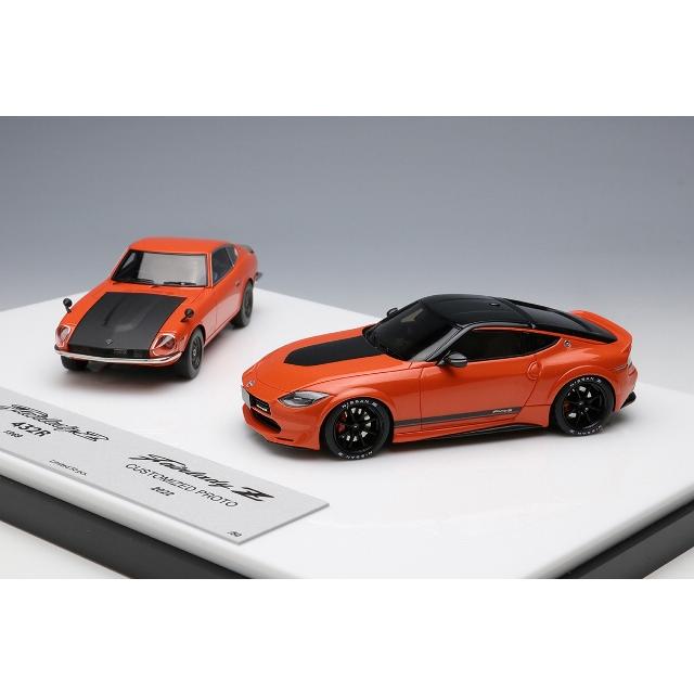 Make Up(メイクアップ) Nissan Fairlady Z Customized Proto & Fairlady Z432R  (PS30SB) 1969 Set EIDOLON(アイドロン) 1/43スケール 塗装済みミニカー