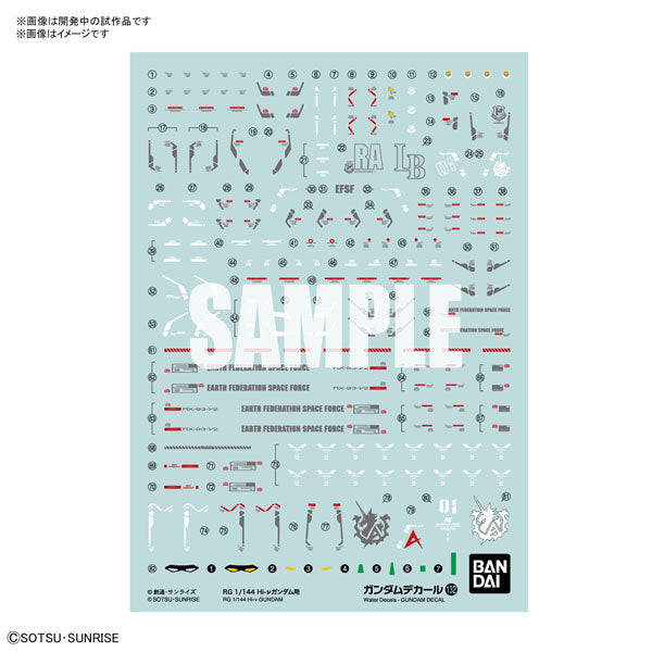 ガンダムデカール No.132 RG 1/144 Hi-νガンダム用 – SOOTANG HOBBY