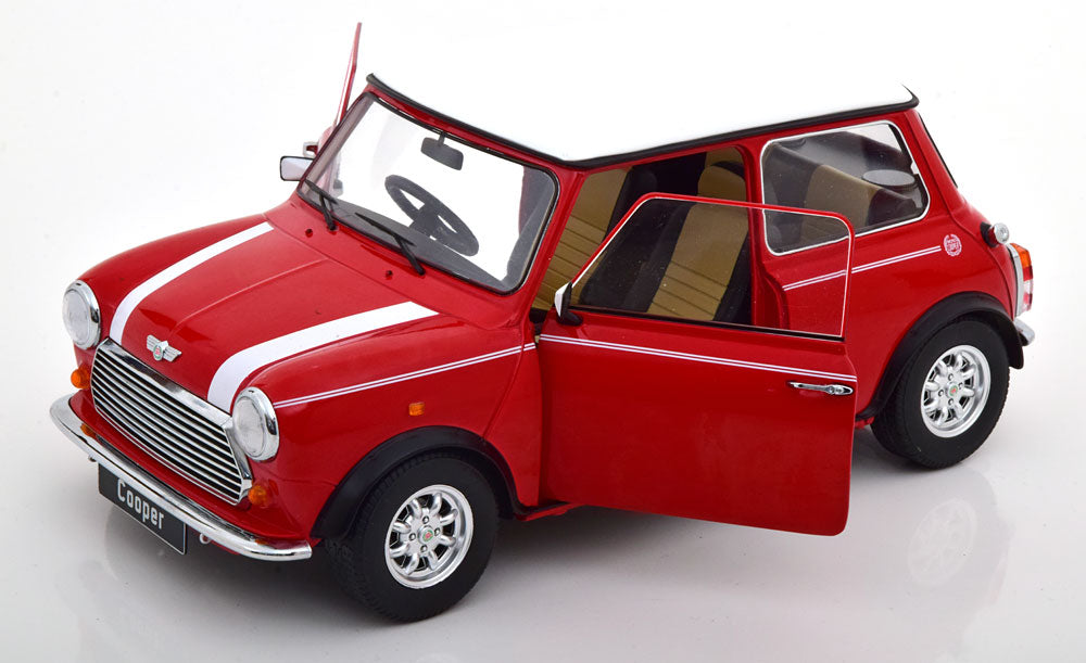 KK Scale(KKスケール) Mini Cooper 1990 red/white 右ハンドル 1/12スケール 塗装済みミニカー –  SOOTANG