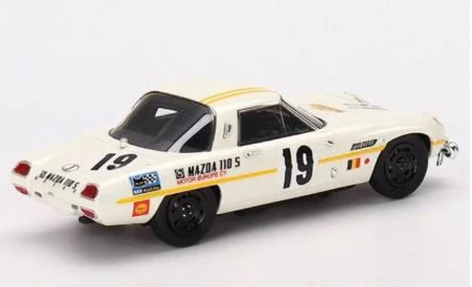 TSM(トゥルースケールミニチュアズ) マツダ コスモ スポーツ Marathon de la Route 1968 #19 1/43スケール  塗装済みミニカー