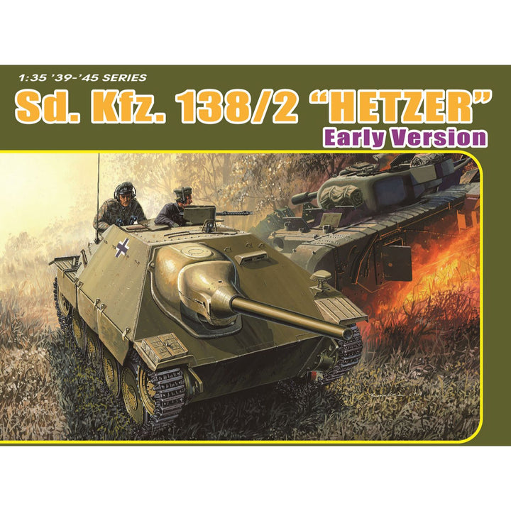 DRAGON(ドラゴン) WW.II ドイツ軍 駆逐戦車 ヘッツァー 初期生産型 1/35スケール 未塗装組立キット