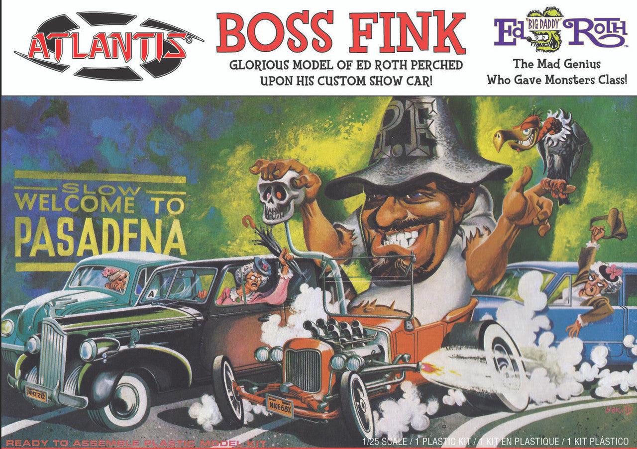 アメリカ レベル ラットフィンク ディオラマ エドロス Fink: ビッグ ダディー Ed Big Daddy& Roth's Ed ROTH RAT  FINK With Diorama REVELL