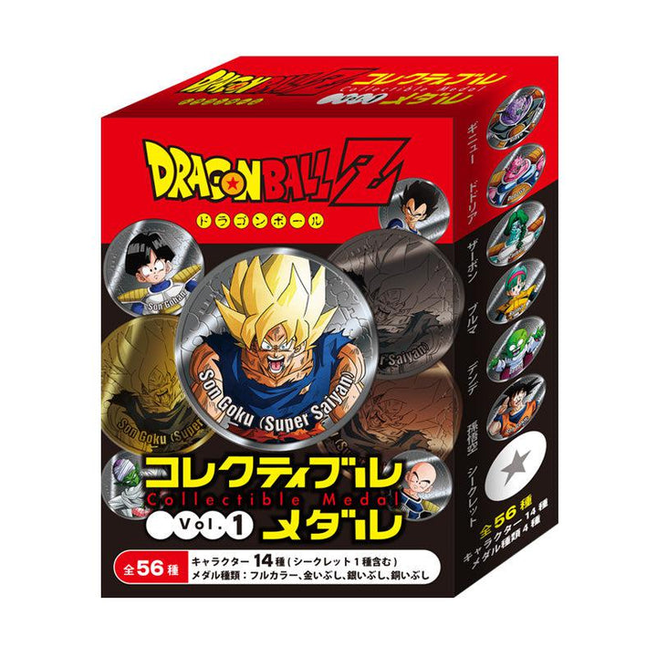 [BOX販売]「ドラゴンボールZ」 コレクティブルメダル Vol.1 -14個入りBOX-