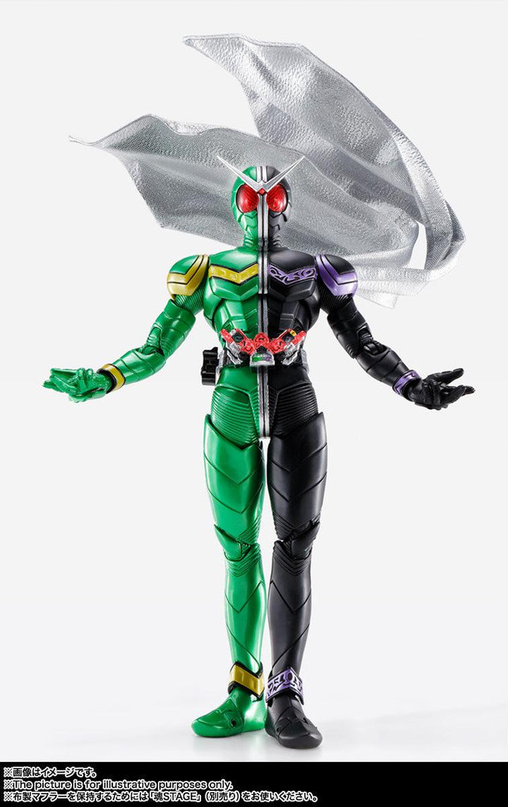 【再販】S.H.Figuarts(真骨彫製法) 仮面ライダーW サイクロンジョーカー 風都探偵アニメ化記念（再販版）