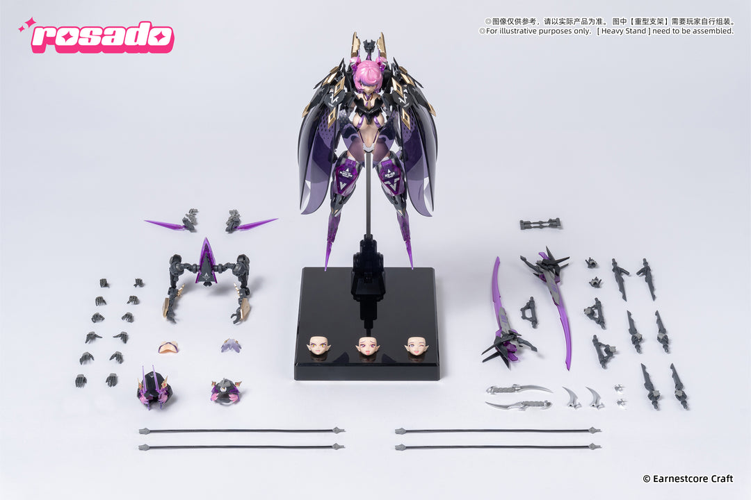 rosado Project RS-02 星花・ブラックアイリス 完成品アクションフィギュア 1/10スケール