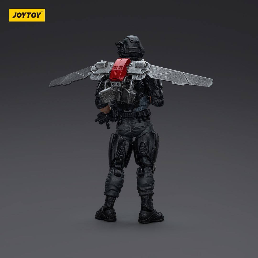 ハードコア・コールドプレイ アミービルダー プロモーションパックフィギュア34 ジェットパックマーセナリー 1/18スケール