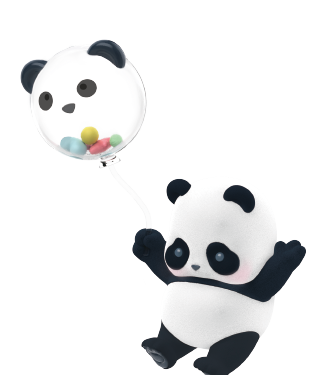 (単品販売)PANDA ROLL キンダーガーデンシリーズ