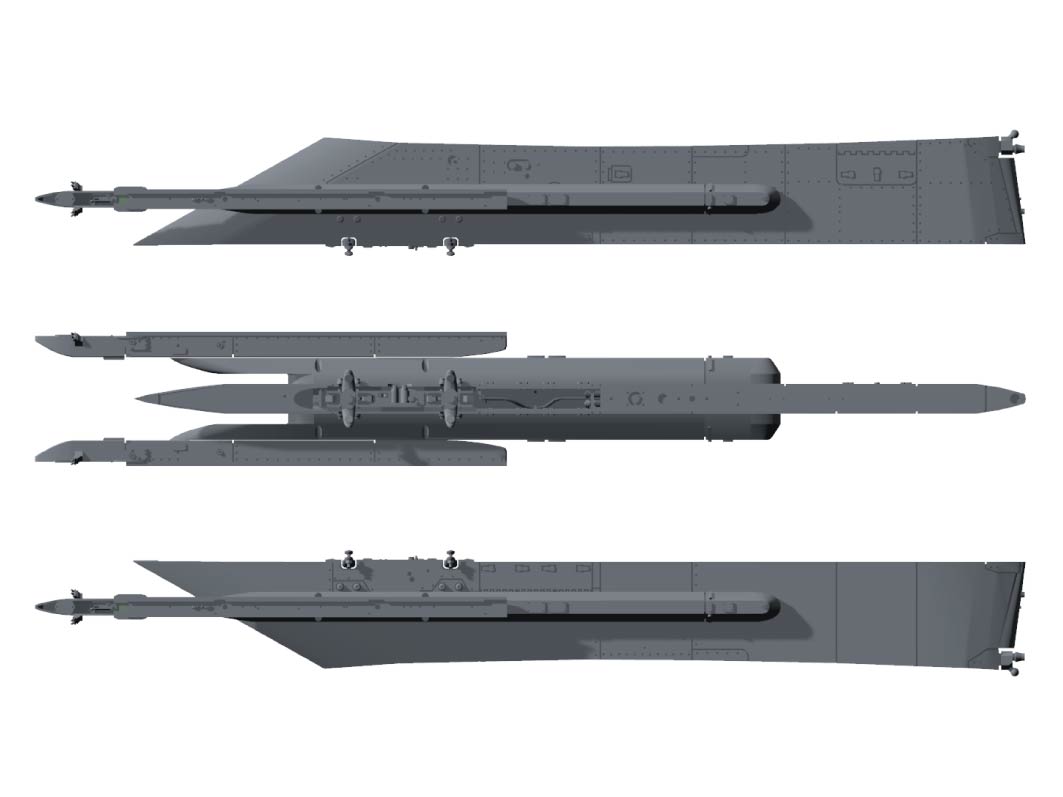 1/48 F-15イーグル用 ウィングパイロン ディテール