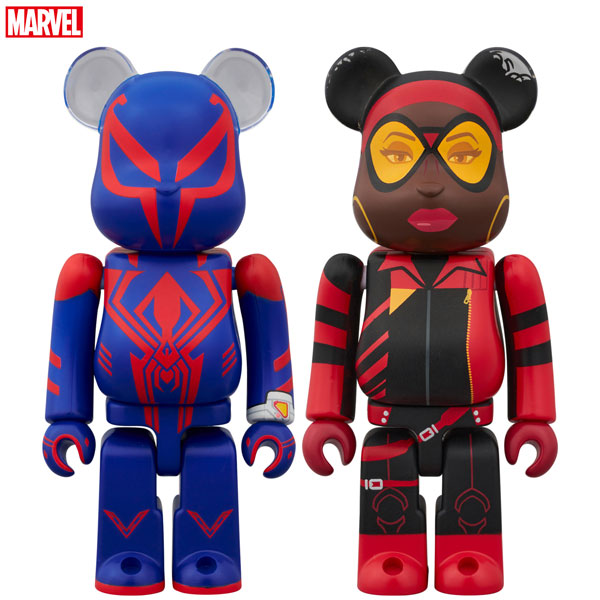 BE＠RBRICK SPIDER-MAN 2099 ＆ SPIDER-WOMAN 2PCS SET