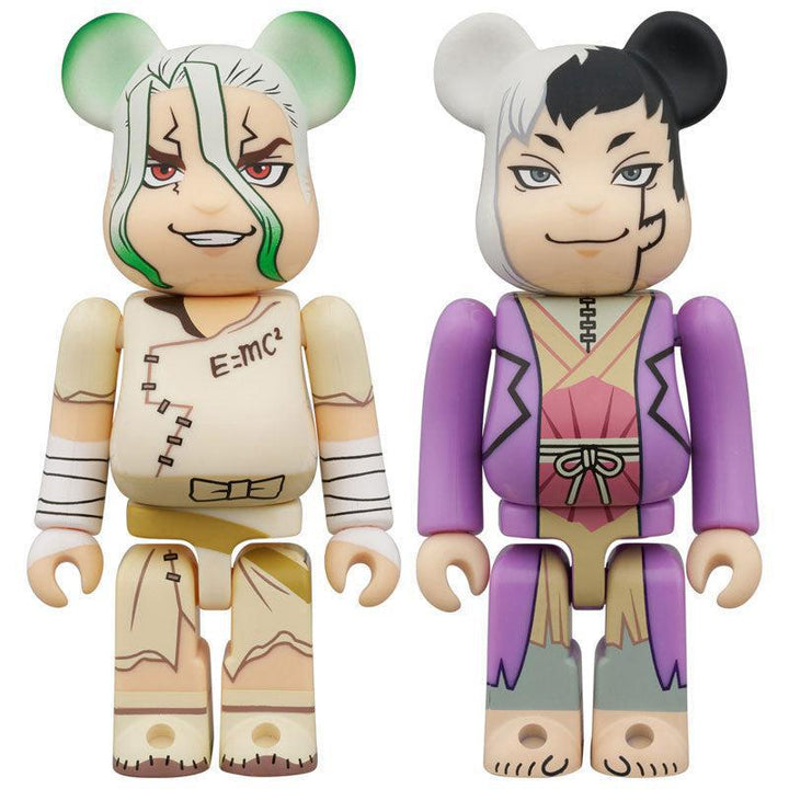 BE＠RBRICK 石神千空 ＆ あさぎりゲン 2PCS SET