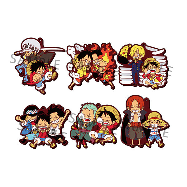 [BOX販売]バディコレ ラバーマスコット ONE PIECE ルフィスペシャル！ -6個入りBOX-