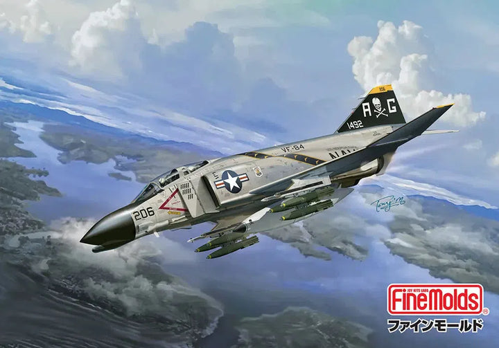 1/72 アメリカ海軍 F-4B 戦闘機 VF-84 “ジョリーロジャース"