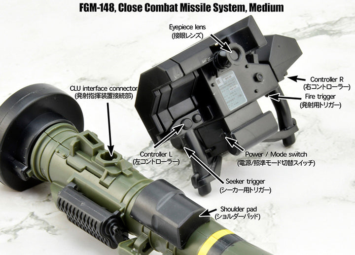 1/12 リトルアーモリー [LA103]FGM148タイプ対戦車ミサイル