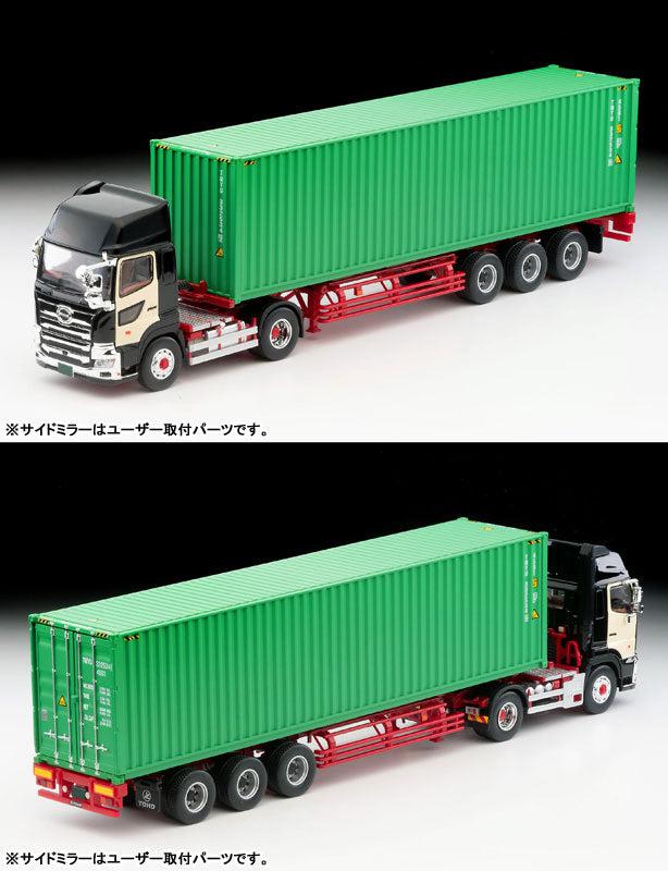 1/64 トミカリミテッドヴィンテージ NEO LV-N292c 日野プロフィア 40ft海上コンテナトレーラ (東邦車輛TC36H1C34)(黒)