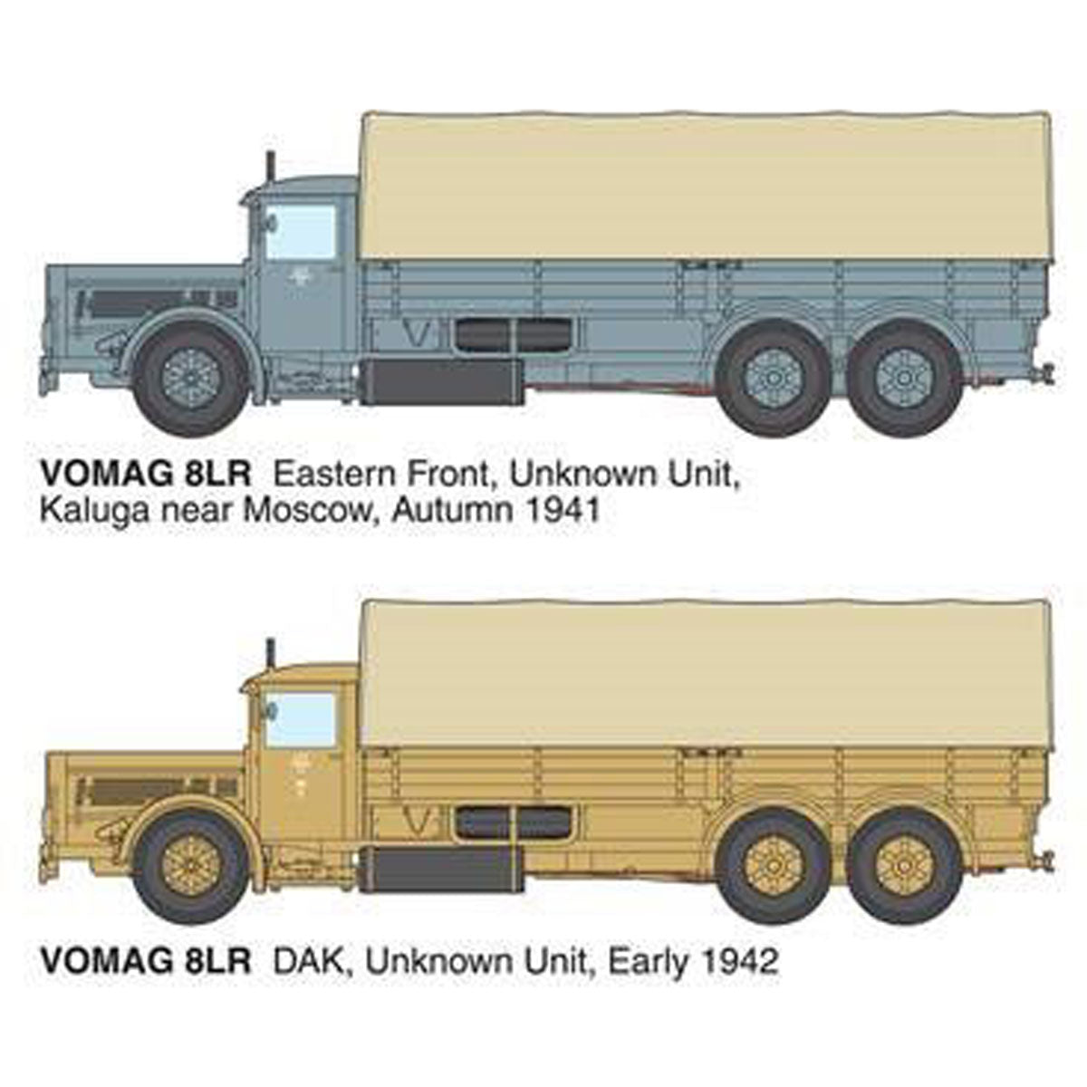 1/35 独フォマーグ10ton重軍用トラック8 LR Lkw – SOOTANG