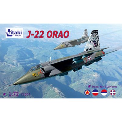 【再販】1/72 ユーゴ・SOKO J-22オラオ軽攻撃機