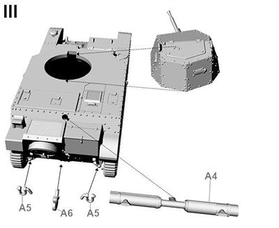 1/72 仏･ルノーAMR35 ZT1b偵察戦車･13.2mm機銃型