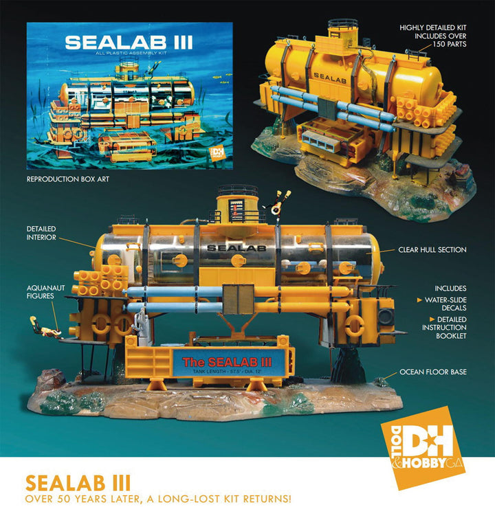 1/93 アメリカ海軍 海底居住実験計画 シーラブ III