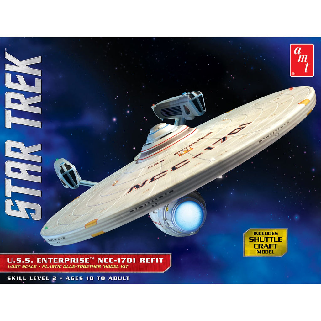 スタートレック U.S.S.エンタープライズNCC-1701改装型 1/537スケール