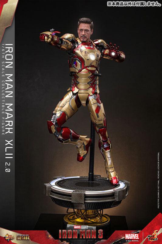 ムービー・マスターピース DIECAST アイアンマン・マーク42（2.0版） 1/6スケール – SOOTANG HOBBY