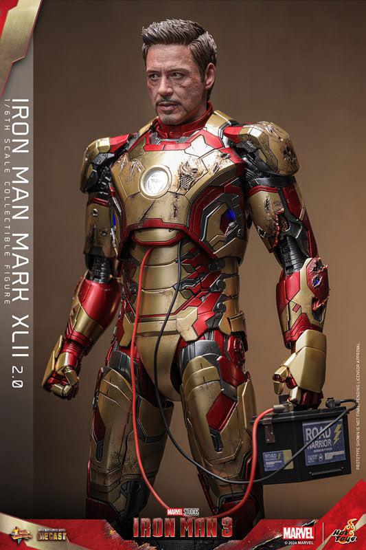 ムービー・マスターピース DIECAST アイアンマン・マーク42（2.0版） 1/6スケール – SOOTANG HOBBY