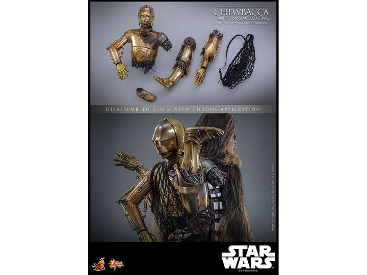 ムービー・マスターピース チューバッカ＆C-3PO（分解） 1/6スケール