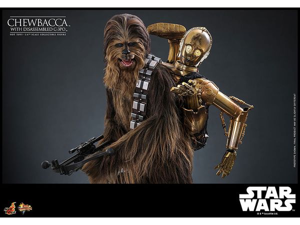 ムービー・マスターピース チューバッカ＆C-3PO（分解） 1/6スケール