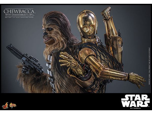 ムービー・マスターピース チューバッカ＆C-3PO（分解） 1/6スケール