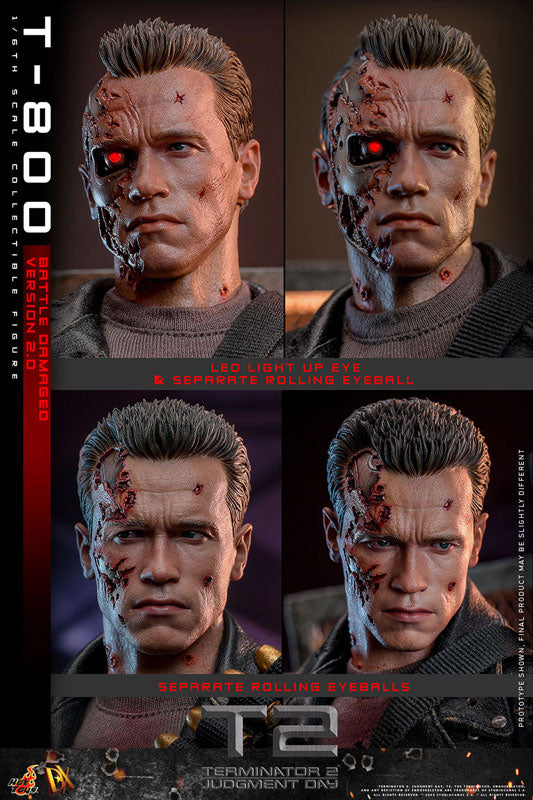 ムービー・マスターピースDX T-800（バトルダメージ／2.0版） 1/6スケール