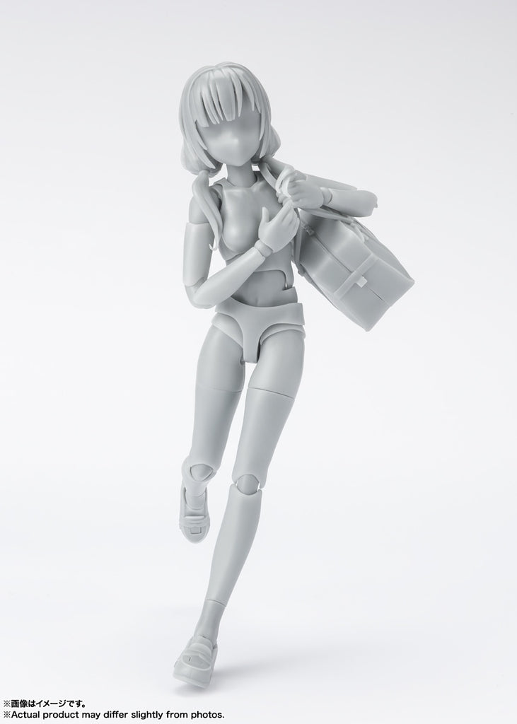 ボディちゃん -スクールライフ- Edition DX SET (Gray Color Ver.) S.H.Figuarts 塗装済み可動フィギュア