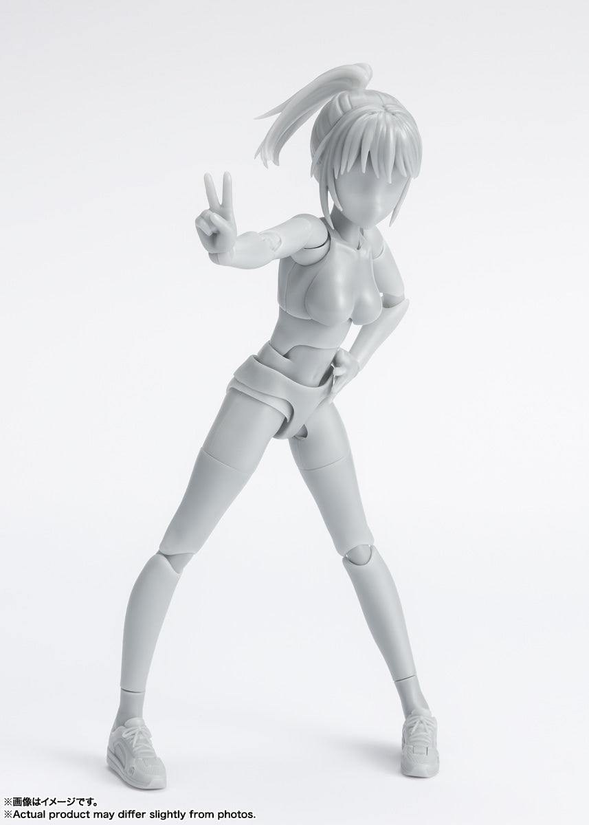 S.H.Figuarts ボディちゃん -スクールライフ- Edition DX SET (Gray Color Ver.)