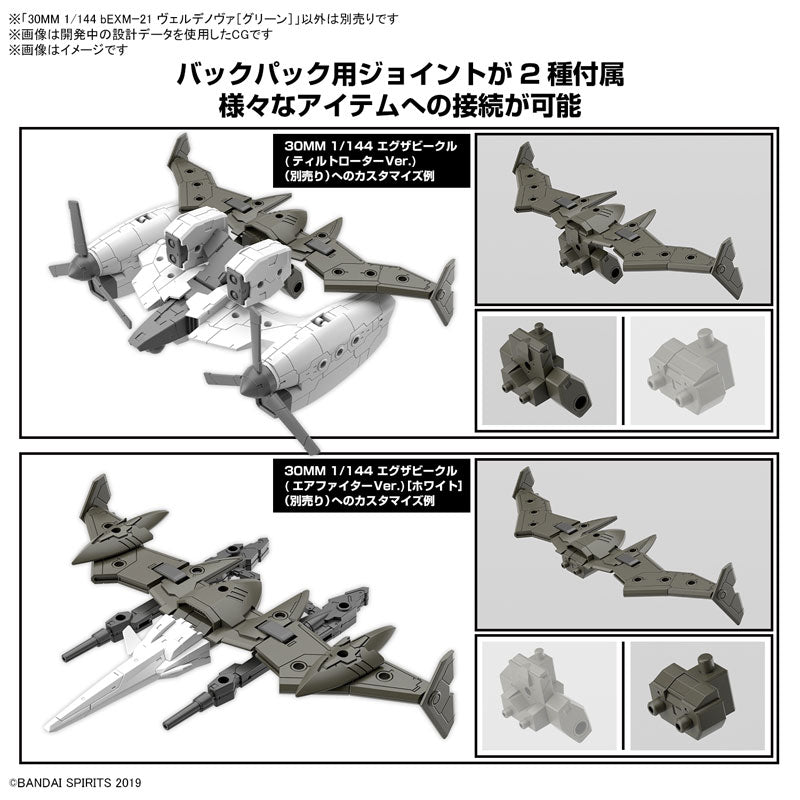 30MM bEXMー21 ヴェルデノヴァ［グリーン］ 1/144スケール