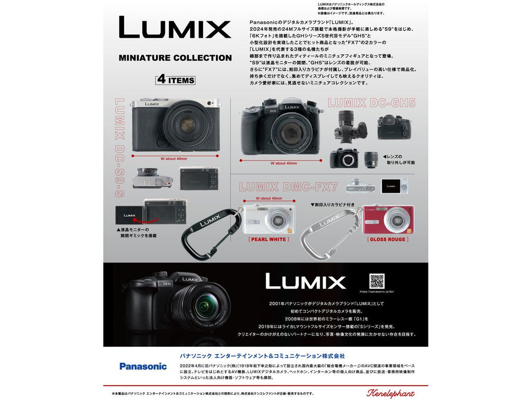 [BOX販売]LUMIX ミニチュアコレクション -12個入りBOX-