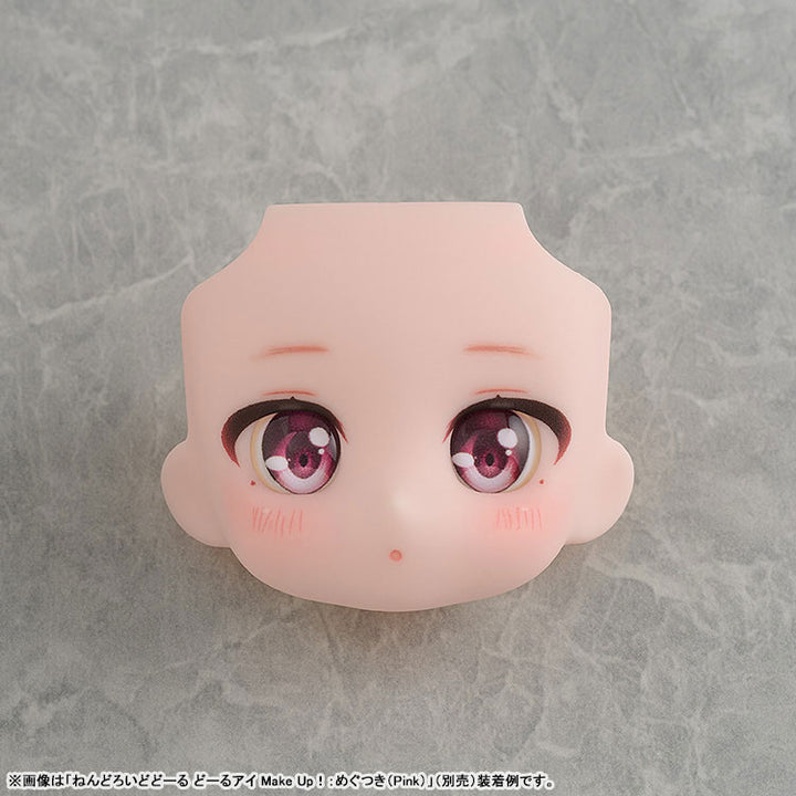 ねんどろいどどーる かすたむフェイス Make Up！：めぐつき02(cream)