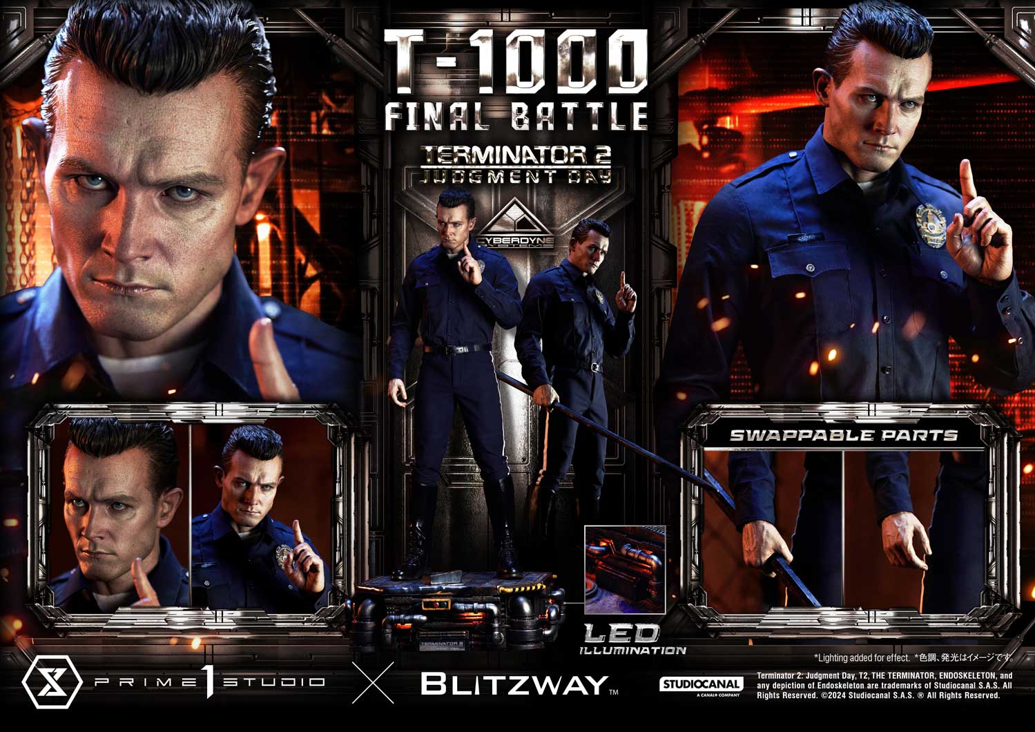 ミュージアムマスターライン T-1000 Final Battle 1/3スケール – SOOTANG