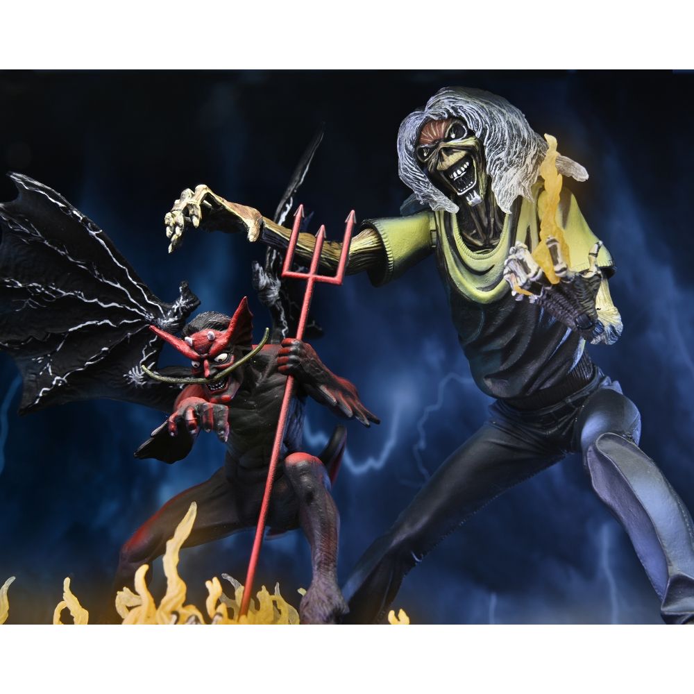 NECA(ネカ) アイアン・メイデン/ エディ・ザ・ヘッド アルティメット Number of the Beast 魔力の刻印 40th  アニバーサリー ver 塗装済みフィギュア