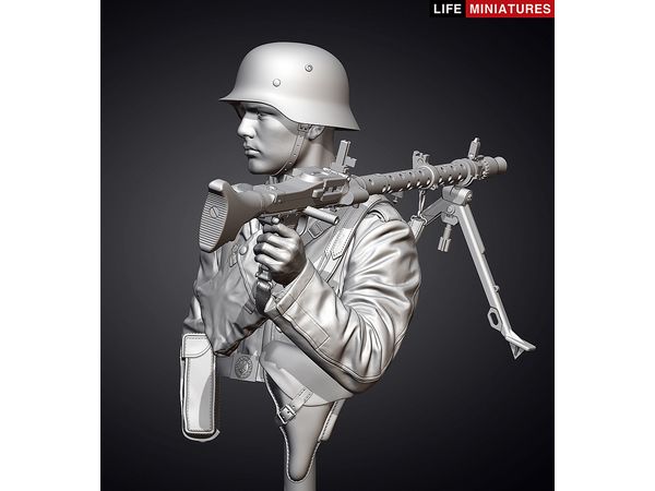 1/10 胸像 WWII ドイツ国防軍 MG34機関銃手 フランス1940 – SOOTANG HOBBY