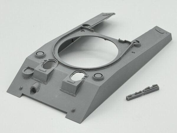 1/35 WWII アメリカ M4A2シャーマン用 フィッシャー製溶接上部車体(初期/後期) コンバージョンセット