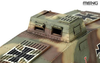 1/35 ドイツA7V戦車(クルップ)とエンジン