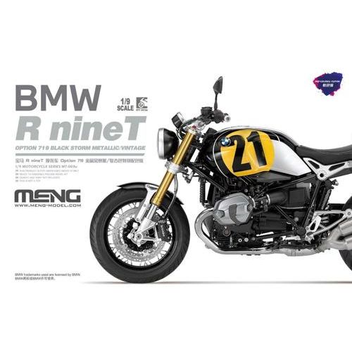 1/9 BMW R nine T Option 719 ブラック・ストーム・メタリック / ヴィンテージ スペシャルペイント (プレカラーバージョン)