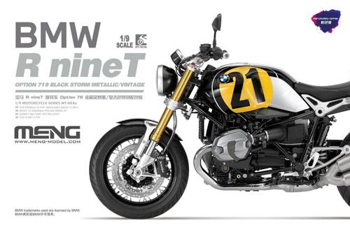 1/9 BMW R nine T Option 719 ブラック・ストーム・メタリック / ヴィンテージ スペシャルペイント (プレカラーバージョン)