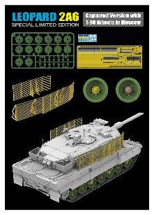 1/35 レオパルト 2A6w/T-80転輪 "モスクワで展示された鹵獲車輛" 特別限定版