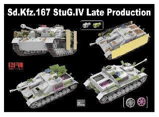 1/35 Sd.Kfz.167 Ⅳ号突撃砲 後期型 w/エンジン & 可動式履帯