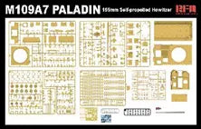 1/35 M109A7 パラディン 155mm自走砲w/金属砲身 & 連結組立可動式履帯