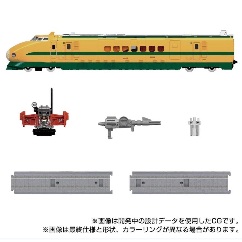 トランスフォーマー MPG-08 トレインボットヤマブキ