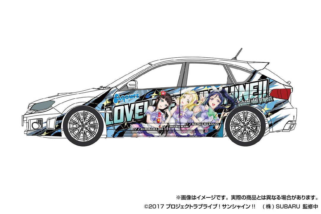 1/24 痛車 ラブライブ！サンシャイン!! GRB インプレッサ WRX STI '10(スバル)