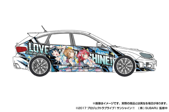 1/24 痛車 ラブライブ！サンシャイン!! GRB インプレッサ WRX STI '10(スバル)